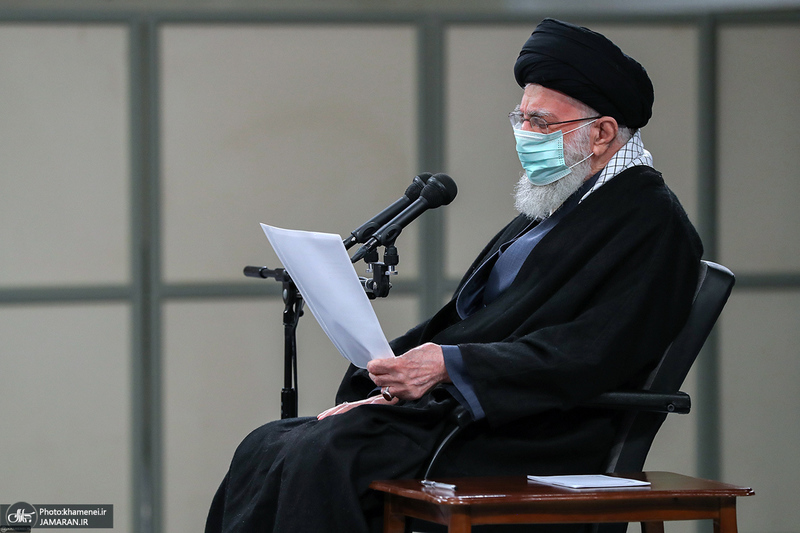 دیدار جمعی از فرماندهان نیروی هوایی و پدافند هوایی ارتش با رهبر معظم انقلاب