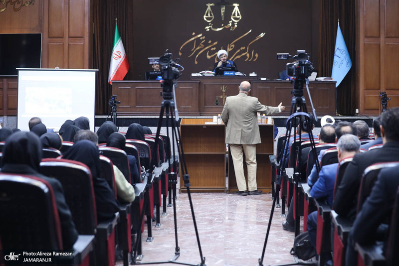 چهل‌وچهارمین جلسه دادگاه رسیدگی به اتهامات ۱۰۴ نفر از اعضای سازمان مجاهدین خلق موسوم به منافقین