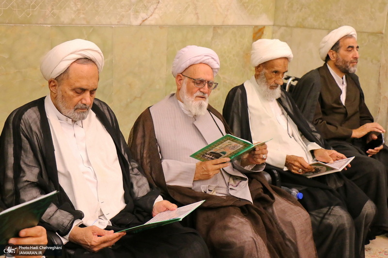 مراسم اولین سالگرد درگذشت آیت الله العظمی محفوظی (ره)