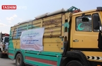 تحویل نخستین محموله کمک‌های ایران برای زلزله‌زدگان افغانستان (2)