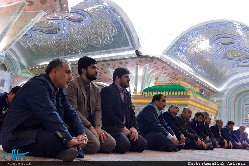 تجدید میثاق جمعی از مدیران گزینش وزارت تعاون، کار و رفاه اجتماعی با آرمان های حضرت امام