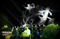 آیین رونمایی از بزرگترین مجسمه اقتباسی ایران (19)