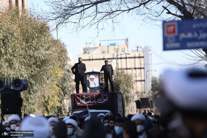 مراسم تشییع آیت الله العظمی صافی گلپایگانی (ره) در قم -1