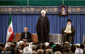 دیدار مسئولان نظام و سفرای کشورهای اسلامی با رهبر معظم انقلاب