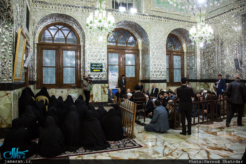 بزرگداشت چهارمین سالگرد ارتحال آیت الله مهدوی کنی(ره) در حرم حضرت عبدالعظیم حسنی