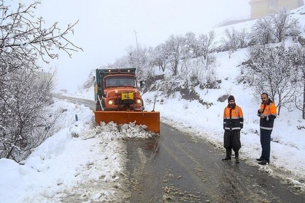 راه ۱۲۰ روستای استان قزوین بازگشایی شد