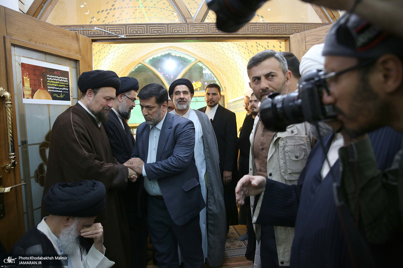 مراسم ختم همسر شهید آیت الله سید مصطفی خمینی (ره) -2