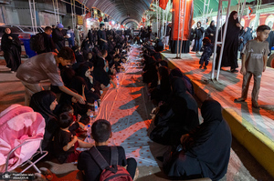 هم قدم با زائران اباعبدالله الحسین (ع)؛ چذابه
