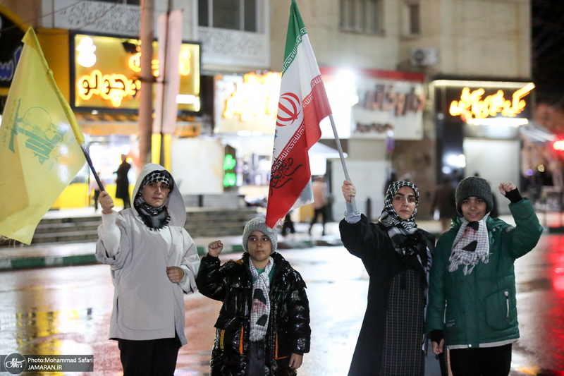 تجمع و راهپیمایی خودرویی در پرند