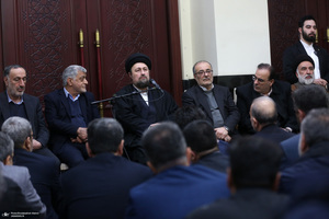 دیدار مدیران و کارکنان سازمان برنامه و بودجه با سید حسن خمینی