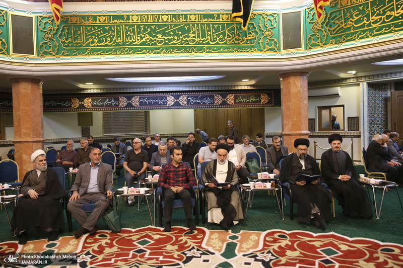 مراسم یاد بود حاجیه خانم صدیقه محمدی هشترودی خواهر همسر حجت الاسلام والمسلمین سید مهدی امام جمارانی