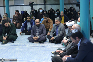 مراسم جشن میلاد امام حسین (ع) و روز پاسدار در حسینیه جماران‎‎