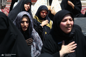 مراسم عزاداری روز تاسوعای حسینی (ع) در امام زاده صالح (ع)