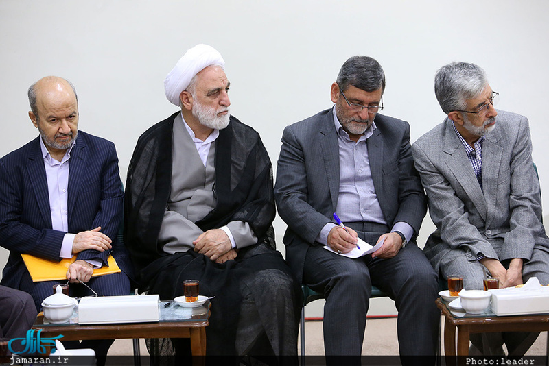 دیدار رئیس و اعضای دوره جدید مجمع تشخیص مصلحت نظام با رهبر معظم انقلاب