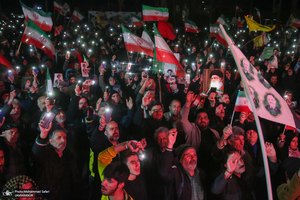 اجتماع حمایت از رزمندگان در مقابله با دشمن آمریکایی - صهیونی در پرند -2