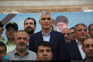 تجدید میثاق شهردار تهران و اعضای شورای شهر با آرمان های امام(س)