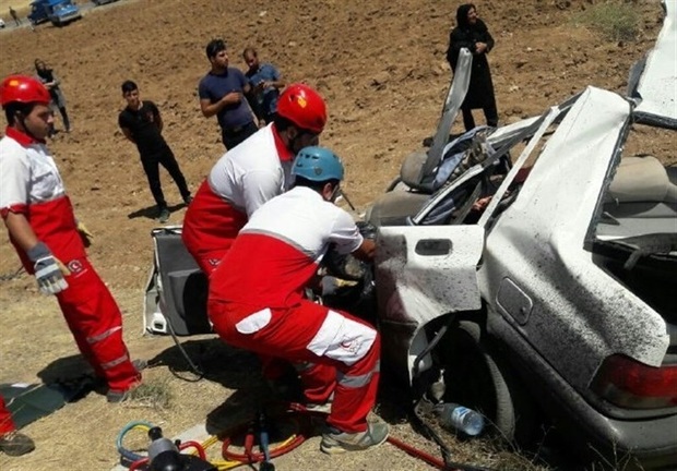 حادثه رانندگی در الیگودرز 2 کشته برجا گذاشت