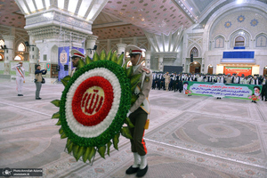 تجدید میثاق دانشجویان و فرماندهان دانشگاه افسری و تربیت پلیس امام حسن مجتبی‎‎ (ع) با آرمان حضرت امام خمینی (س)