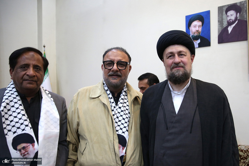 دیدار جمعی از حقوقدانان کشور پاکستان با آیت الله سید حسن خمینی