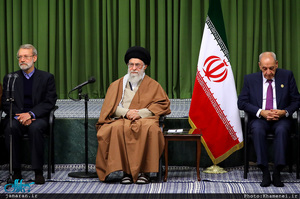  دیدار شرکت‌کنندگان در سیزدهمین کنفرانس اتحادیه بین‌المجالس سازمان همکاری اسلامی با رهبر معظم انقلاب