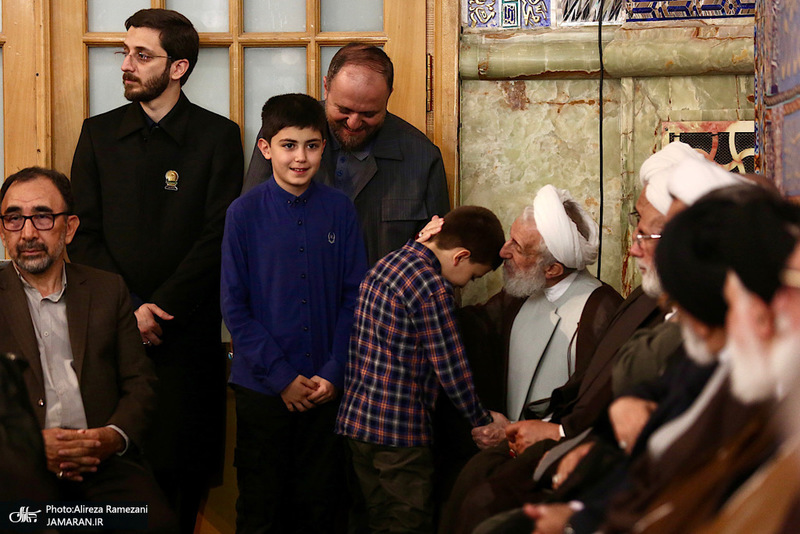 مراسم اولین سالگرد شهادت حجت الاسلام و المسلمین سید ابراهیم رئیسی در حرم مطهر رضوی