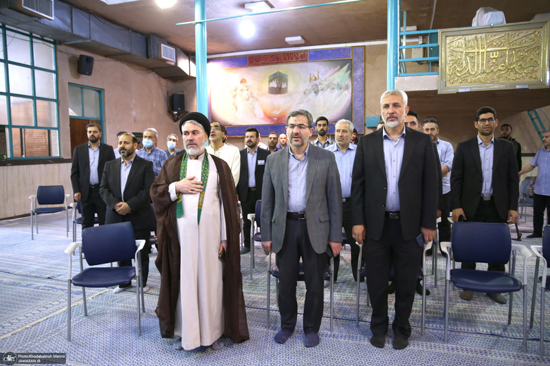 مراسم روز بزرگداشت معلم در حسینیه جماران