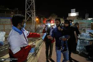 عزاداری حضرت اباعبدالله حسین(ع) در هیات خادم الرضا(ع) قم