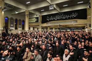 مراسم بزرگداشت شهید حاج قاسم سلیمانی و همرزمانش در حسینیه امام خمینی (ره)