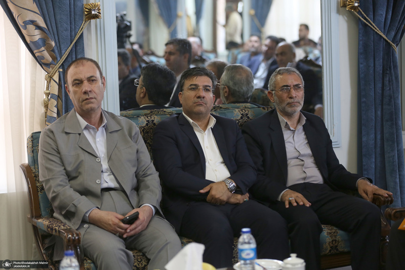 دیدار استاندار تهران و مدیران استان با سید حسن خمینی