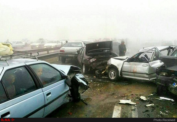27 کشته و زخمی در تصادف مرگبار  محور ایرانشهر-سرباز