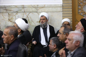 مراسم چهلم شهیدان لاریجانی در حرم مطهر حضرت معصومه (س) -2