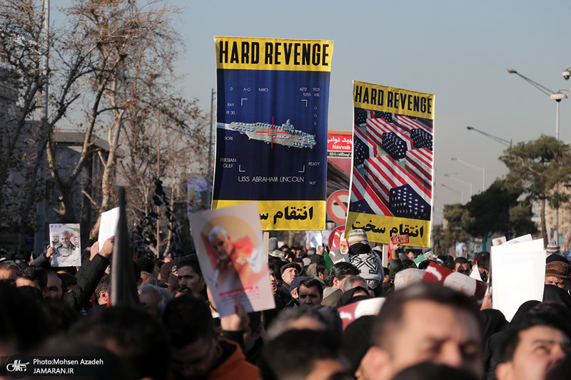 حضور میلیون ها تهرانی در تشییع پیکر مطهر سردار قاسم سلیمانی - 5