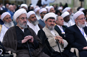 تجدید میثاق مهمانان سی و نهمین اجلاس وحدت اسلامی با آرمان‌های امام خمینی(س) -1