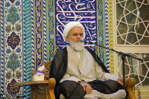 مراسم چهلمین روز درگذشت مرحوم آیت الله سید هادی سیستانی در قم‎