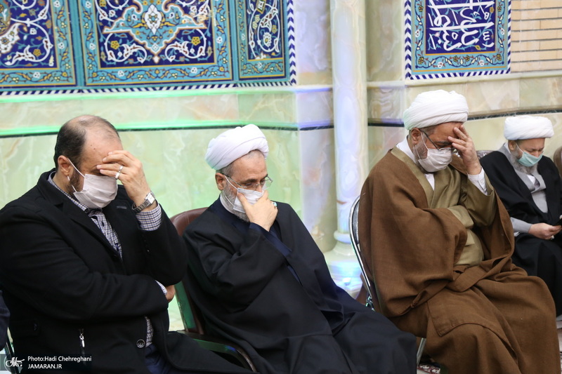 مراسم بزرگداشت همسر مرحوم آیت الله العظمی فاضل لنکرانی (ره)