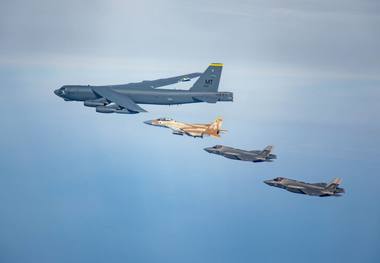 جزییات رزمایش مشترک اسرائیل با نیروی هوایی آمریکا در این هفته + عکس ها