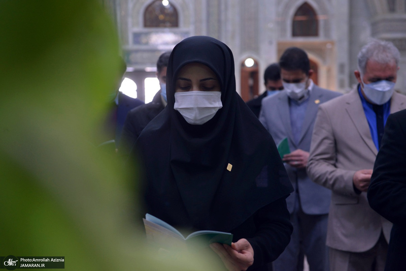 تجدید میثاق اعضای شورای اسلامی استان تهران با آرمان های حضرت امام(س)