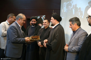 مراسم تجلیل از فعالان نهج‌البلاغه در حرممطهر امام خمینی (س)