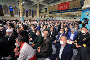 دیدار رمضانی مسئولان نظام با رهبر معظم انقلاب
