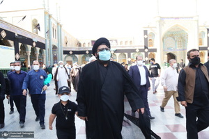 مراسم تشییع حجت الاسلام و المسلمین سید محمد جواد حسینی کاشانی(ره)