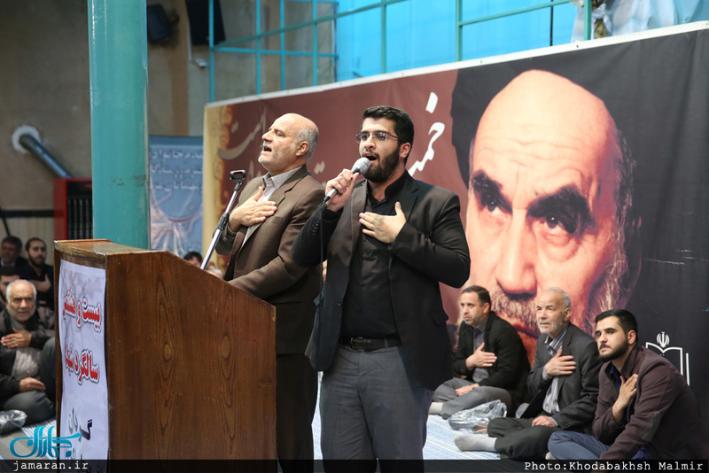 مراسم سالگرد شهدای گردان علی اکبر (ع) در حسینیه جماران 