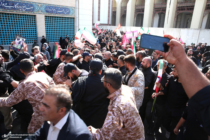مراسم وداع با رهبر شهید انقلاب در مصلی تهران- 9