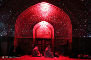 عزاداری شب اول محرم در امام زاده صالح و مسجد ارک تهران 