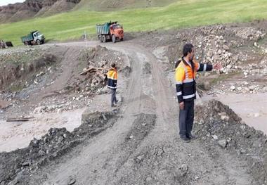 جاده های روستایی هشت شهرستان خراسان رضوی مسدود شد