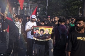 راهپیمایی بزرگ محرم در کشمیر