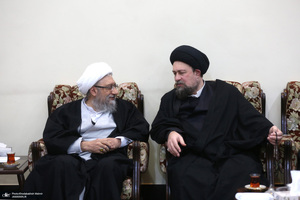 حاشیه تجدید میثاق رییس و اعضای مجمع تشخیص مصلحت نظام با آرمان‌های امام خمینی