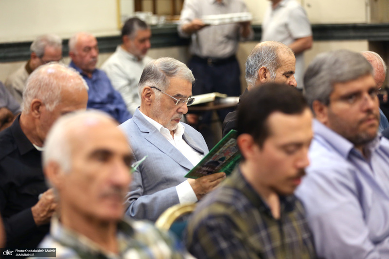 مراسم چهلمین روز درگذشت حجت الاسلام و المسلمین محمدعلی جماعتی در مسجد جامع جماران