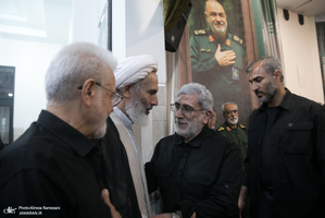 مراسم چهلمین روز شهادت سپهبد حسین سلامی