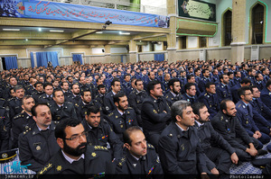 دیدار فرماندهان نیروی هوایی و پدافند هوایی ارتش با رهبر معظم انقلاب