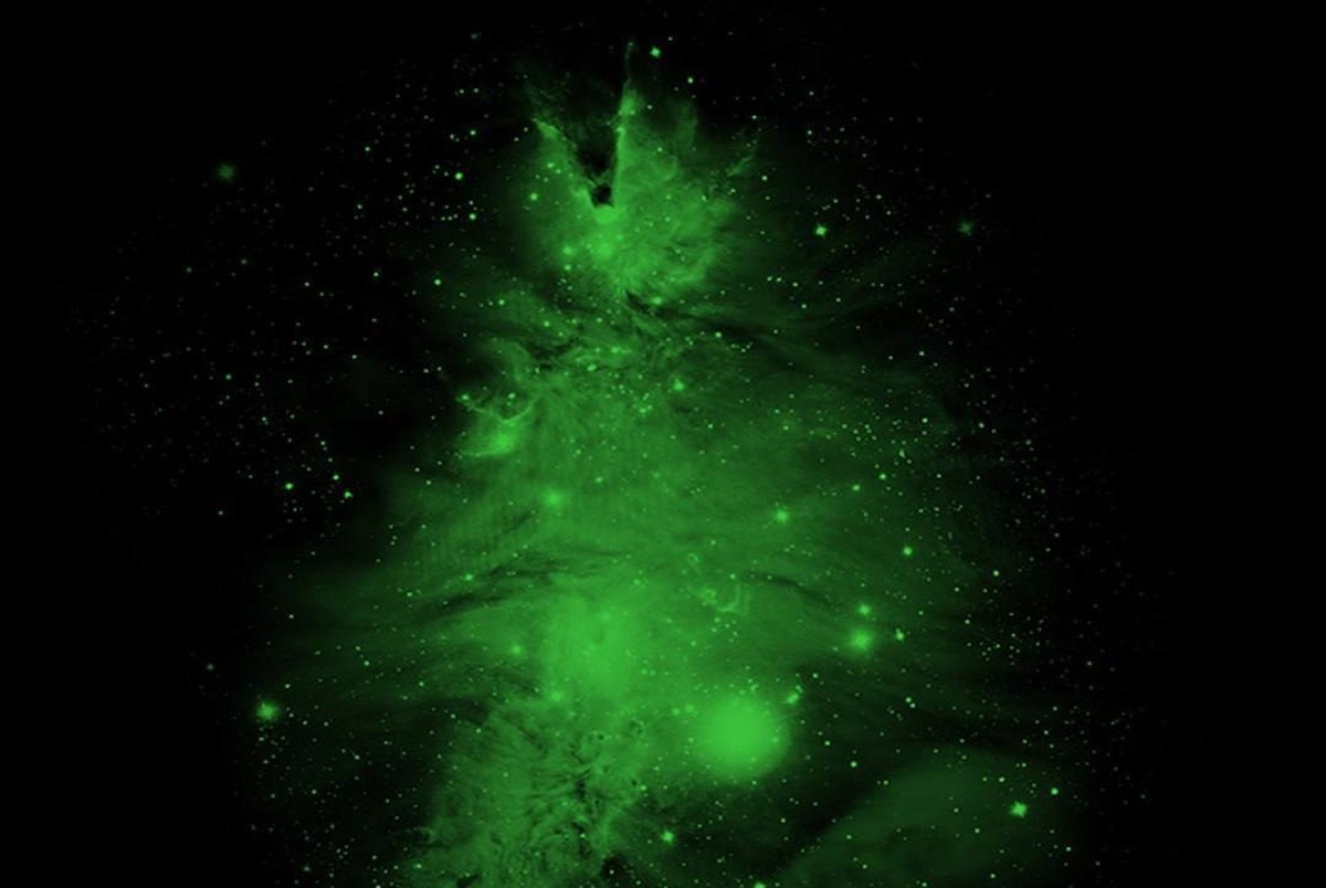 ناسا درخت کریسمس را در فضا پیدا کرد + عکس